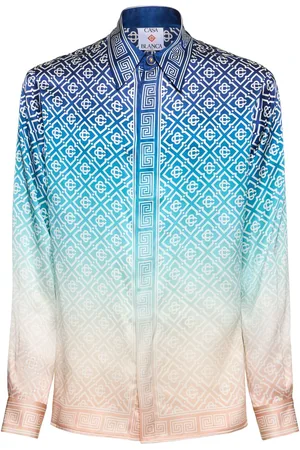 Casablanca Camisa De Seda Estampada