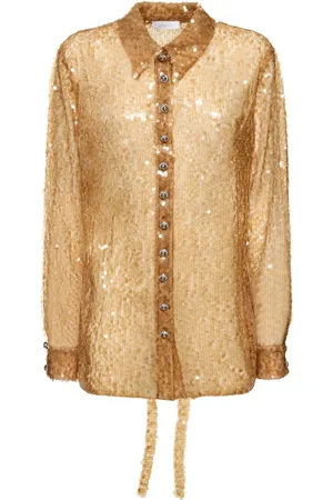 Paco rabanne Camisa De Lentejuelas