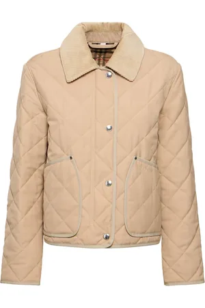 Burberry Chaqueta Corta Pespunteada