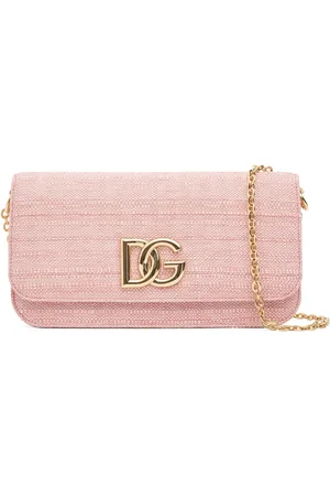Dolce & Gabbana Bolso De Rafia Con Cadena