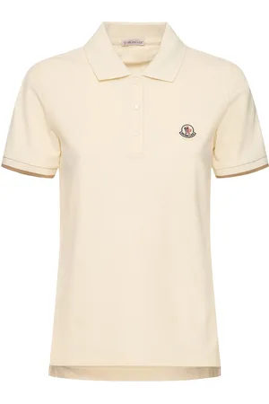 Moncler Camisa Polo De Algodón Piqué
