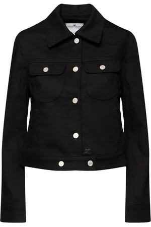 Courrèges Chaqueta De Denim De Algodón