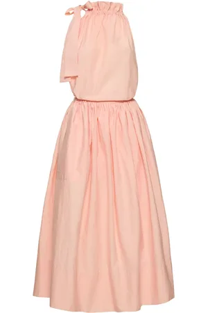 Serafini Vestido Midi De Algodón