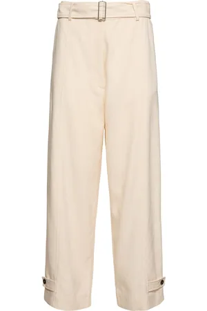 Msgm Pantalones Anchos De Viscosa