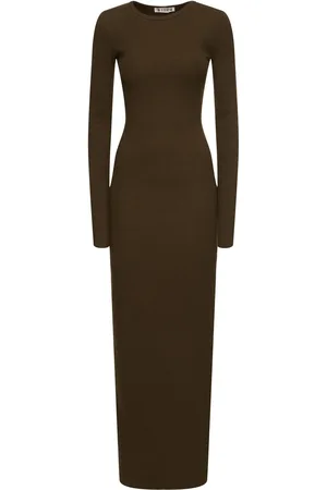 ÉTERNE Vestido De Jersey Con Manga Larga