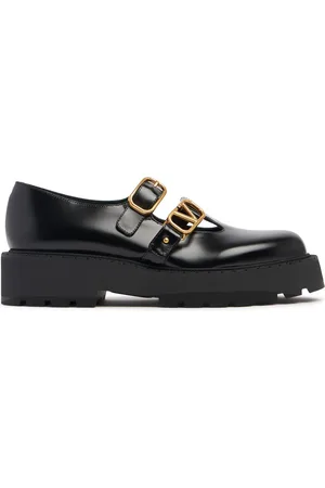 VALENTINO GARAVANI Zapatos Mary Jane De Piel 45mm