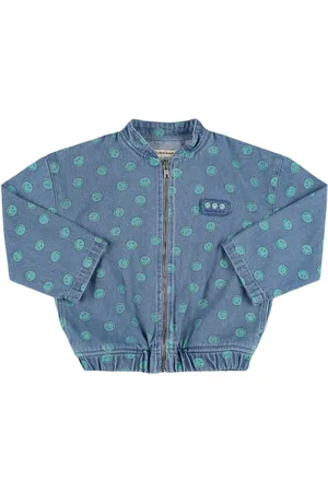 The New Society Chaqueta Bomber De Denim
