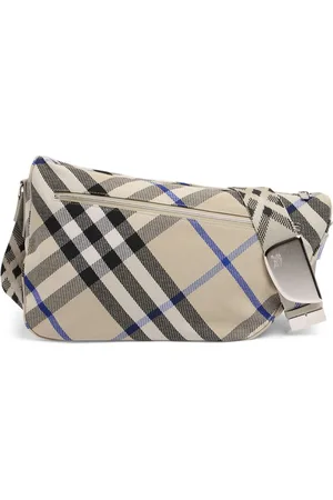 Burberry Bolso Messenger Grande Maderia Check Shield