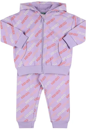 Kenzo Sudadera Y Pantalones De Felpa De Algodón