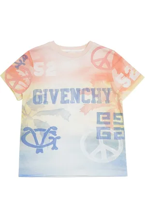 Givenchy Camiseta De Jersey De Algodón Estampada