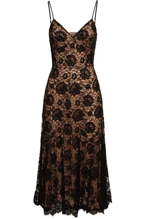 Michael Kors Vestido Lencero De Encaje
