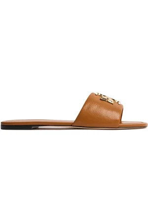 Tory Burch Sandalias Planas De Piel 10mm