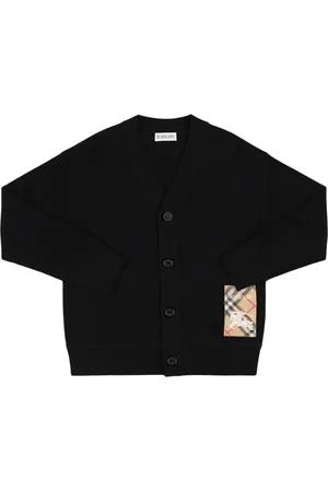 Burberry Cárdigan De Punto De Lana