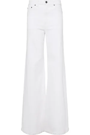 Khaite Jeans De Denim Con Cintura Alta