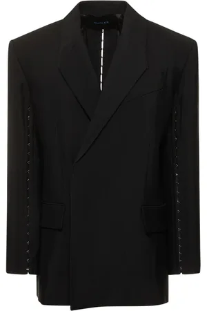 MUGLER Chaqueta Oversize Con Ganchos