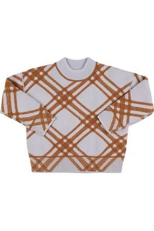 Burberry Cárdigan De Punto De Algodón Estampado