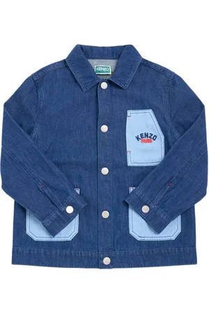 Kenzo Chaqueta De Algodón Denim