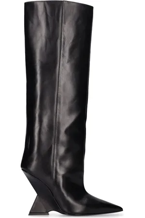 The Attico Botas Altas De Piel 105mm