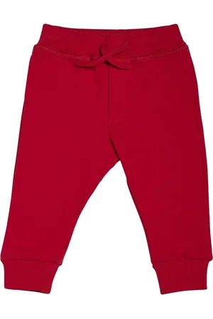 Dsquared2 Pantalones Deportivos De Algodón Estampados