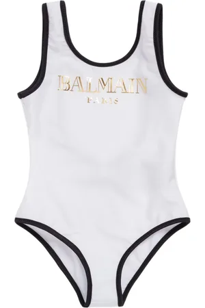 Balmain Bañador Entero De Lycra Estampado