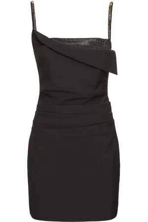 Roland Mouret Vestido Corto De Crepé Decorado