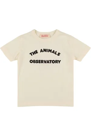 The Animals Observatory Camiseta De Jersey De Algodón Estampada