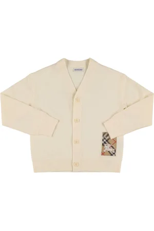 Burberry Cárdigan De Punto De Lana