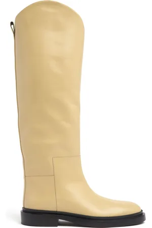 Jil Sander Botas De Piel 25mm