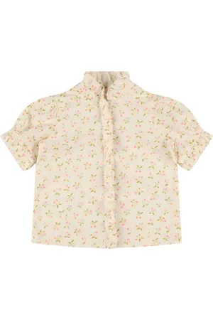 BONPOINT Camisa De Popelina Algodón Estampada