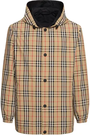 Burberry Chaqueta Reversible Con Capucha