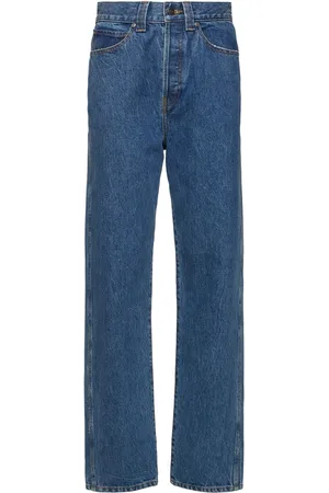 Khaite Jeans Rectos Con Cintura Alta