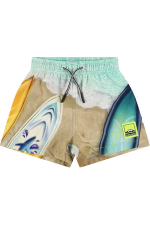 Molo Bañador Shorts De Nylon Reciclado Con Estampado