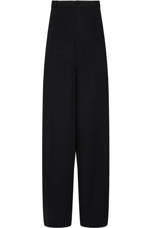 Balenciaga Pantalones De Algodón Popelina