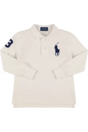 Ralph Lauren Polo De Algodón Piqué Con Logo