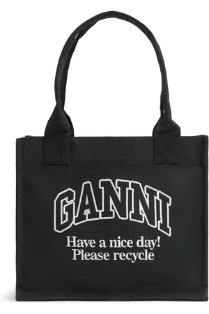 Ganni Bolso Grande Easy De Denim