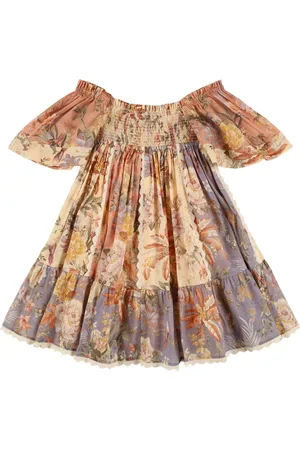 ZIMMERMANN Vestido De Muselina De Algodón Estampado