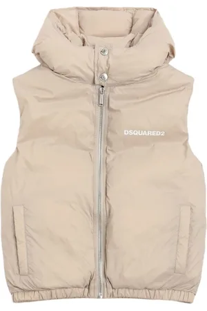 Dsquared2 Chaleco Acolchado De Nylon Estampado