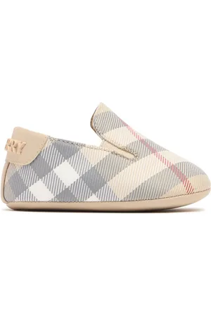 Burberry Zapatitos De Bebé A Cuadros