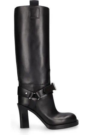 Burberry Botas Altas De Piel 100mm