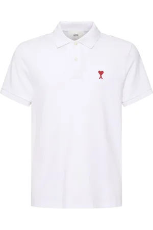 Ami Polo De Algodón Piqué Con Logo