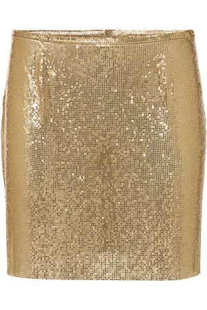 Paco rabanne Minifalda De Malla