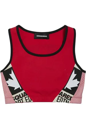 Dsquared2 Top Corto De Jersey De Algodón Stretch