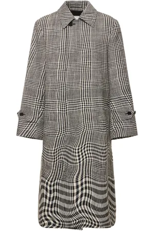 Burberry Abrigo De Seda