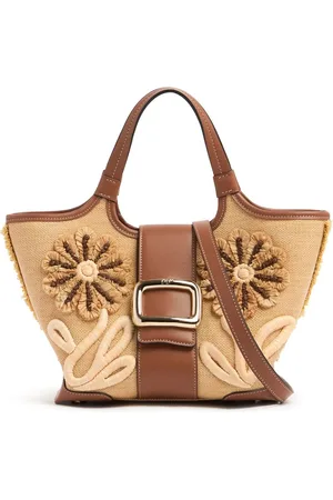 Roger Vivier Bolso De Mano Mini Grand Vivier Choc De Rafia