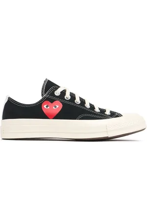 Comme des Garçons Sneakers Bajas Play Converse De Algodón