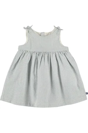 Petit Bateau Vestido De Muselina De Algodón Estampado