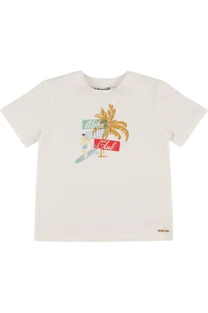BONPOINT Camiseta De Algodón Jersey Con Estampado