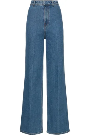 Serafini Pantalones Anchos De Denim