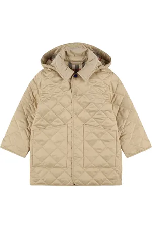 Burberry Chaqueta De Plumas Pespunteada Con Capucha