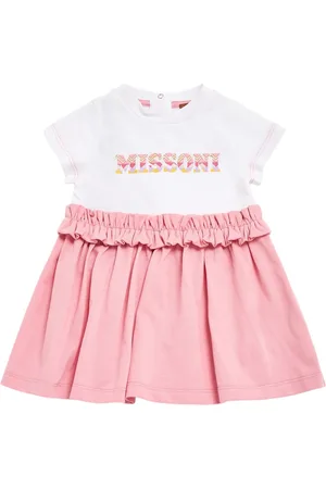 Missoni Vestido De Jersey De Algodón Estampado